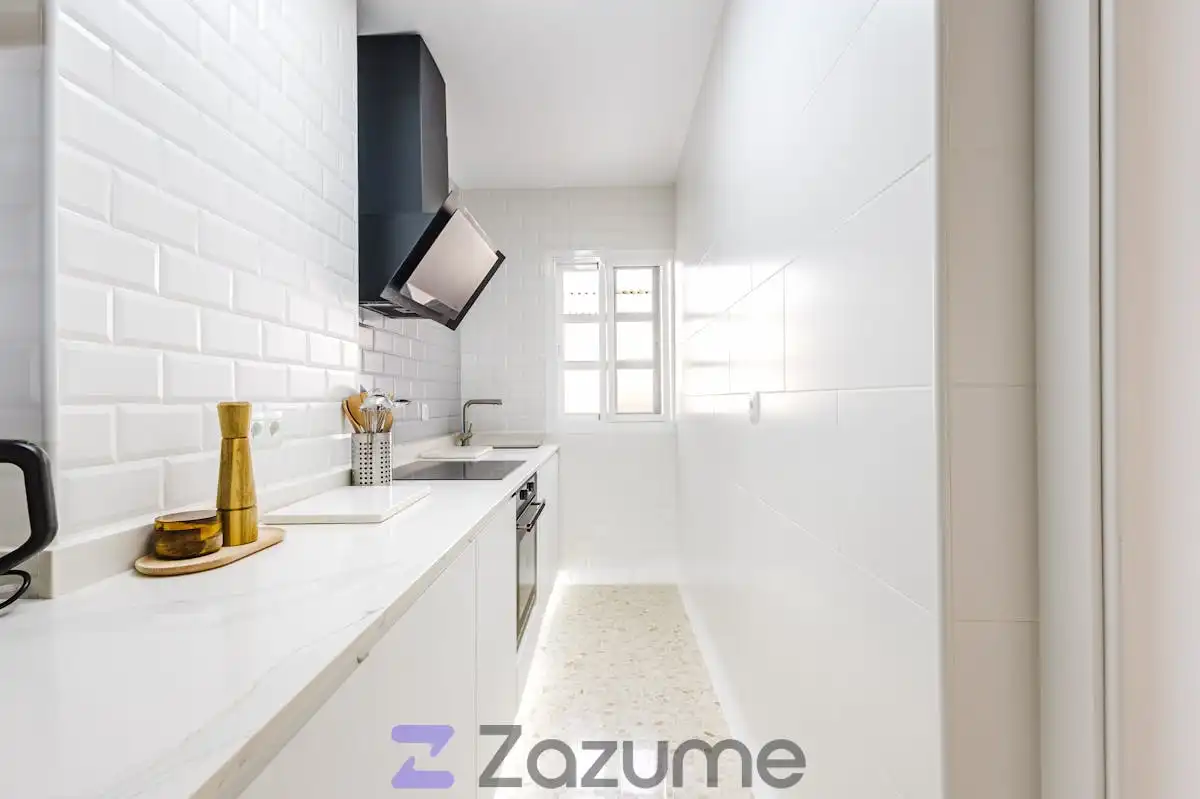 Cocina de Ático de alquiler en Vélez-Málaga con Aire acondicionado, Calefacción y Terraza