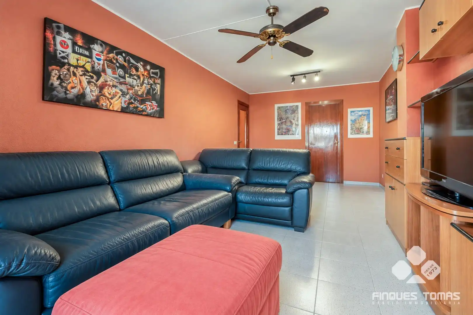Sala de estar de Piso en venta en Cunidor