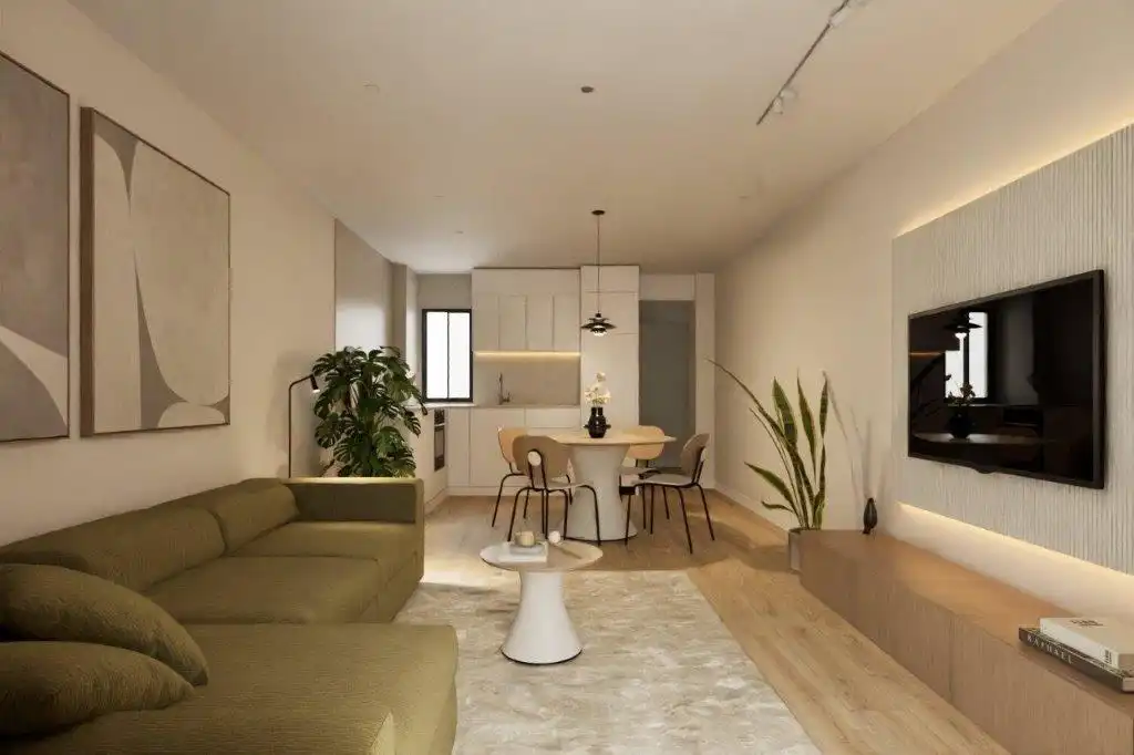 Living room of Flat for sale in Lleida  with Air Conditioner, Heating and Balcony