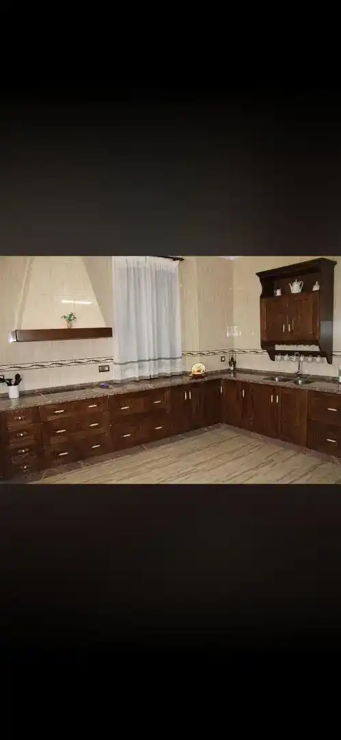 Cuina de Casa o xalet en venda en La Rambla amb Piscina, Moblat i Forn