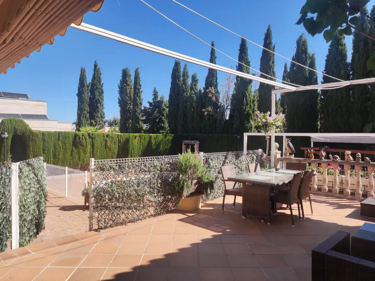 Terrassa de Casa o xalet en venda en Ciudad Real amb Aire condicionat, Calefacció i Jardí privat