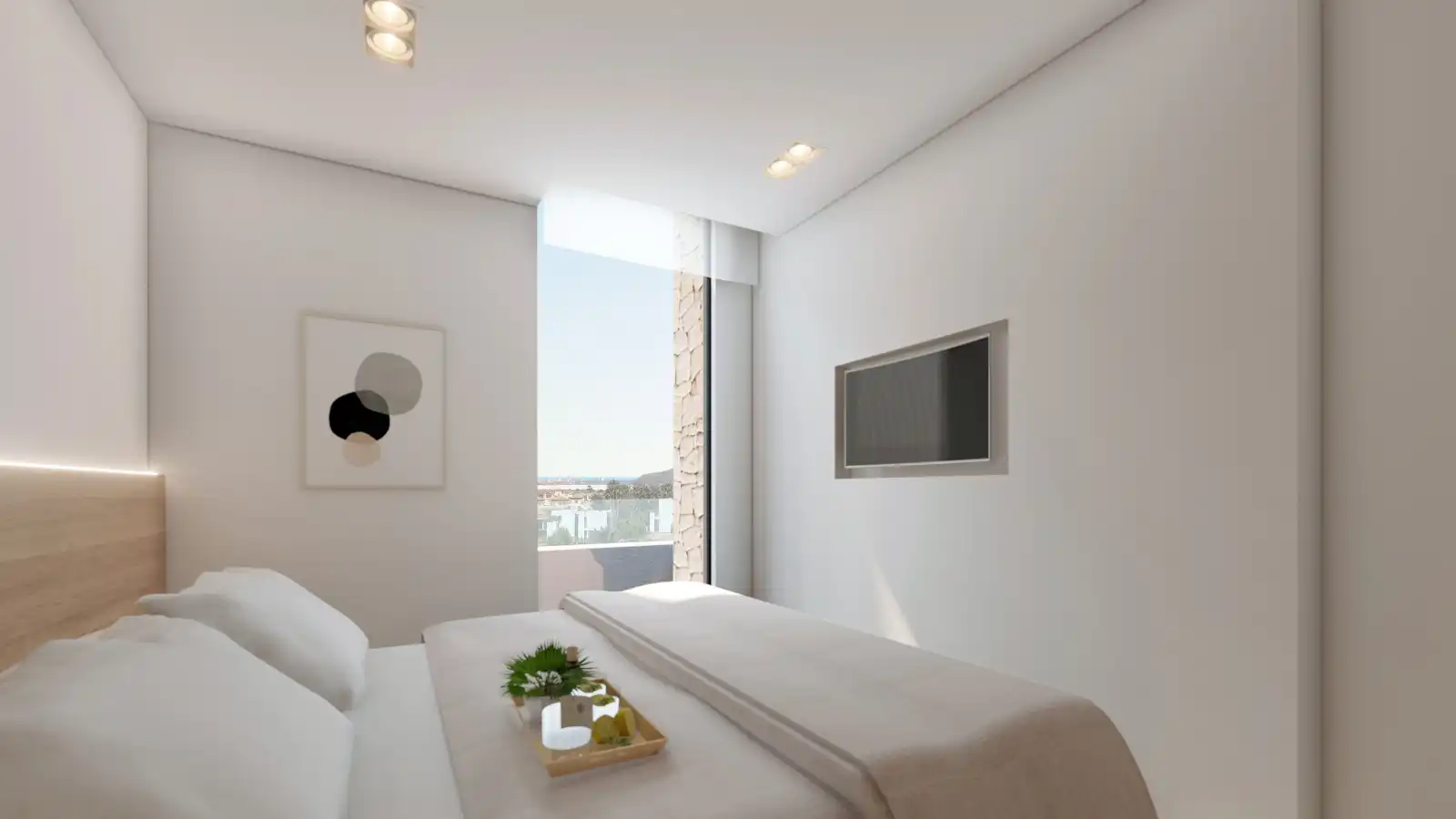 Habitación de Apartamento en venta en Cartagena con Aire acondicionado, Terraza y Balcón