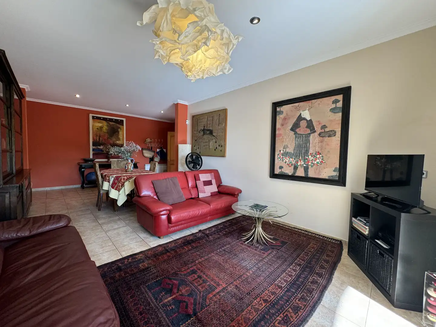 Sala d'estar de Casa o xalet en venda en Santa Cristina d'Aro amb Calefacció, Jardí privat i Terrassa