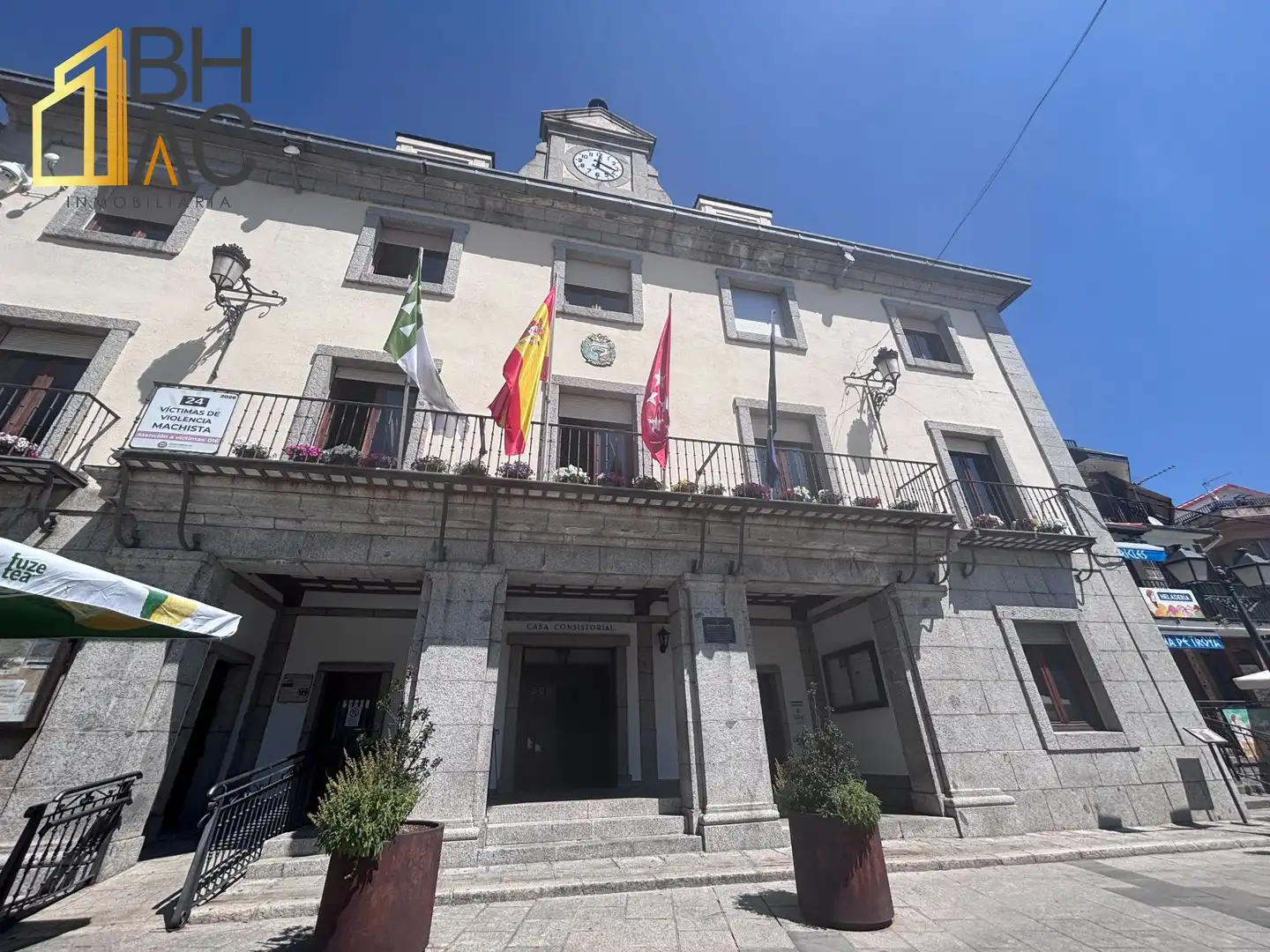 Vista exterior de Piso en venta en Cercedilla