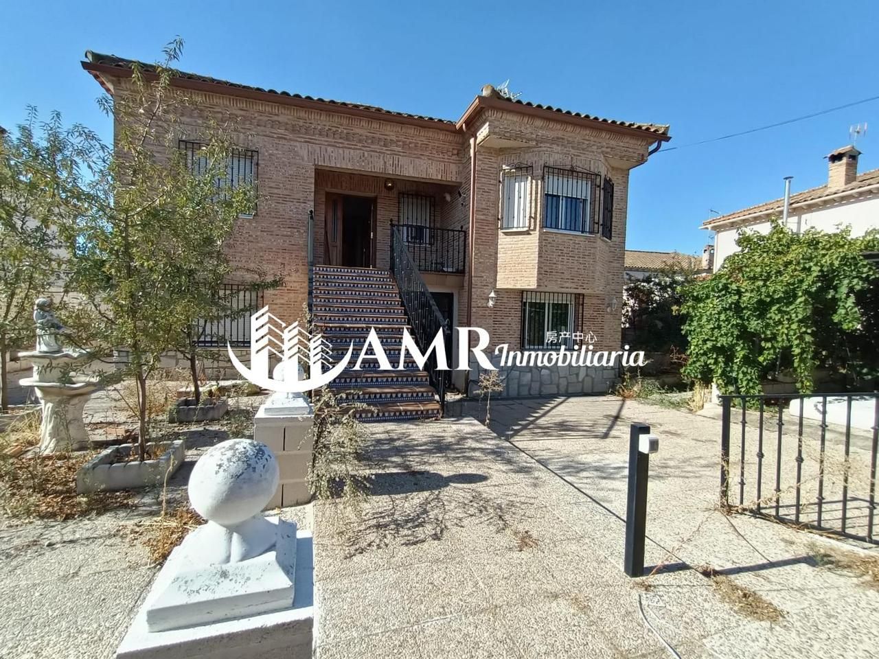 Exterior view of House or chalet for sale in Villamiel de Toledo  with Heating, Private garden and Storage room