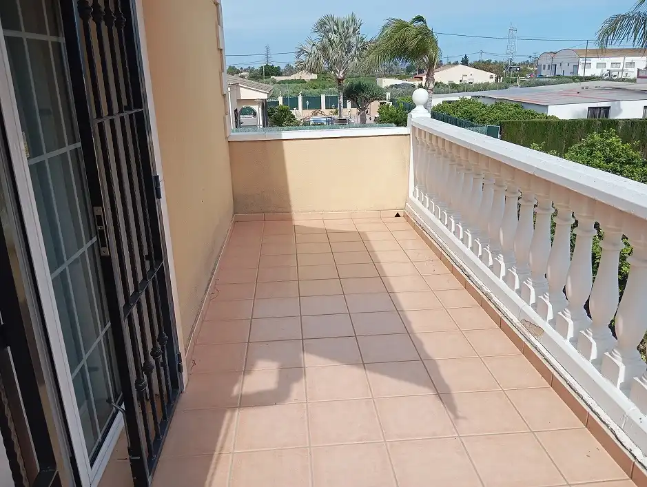 Terraza de Casa o chalet en venta en Elche / Elx con Jardín privado, Terraza y Piscina