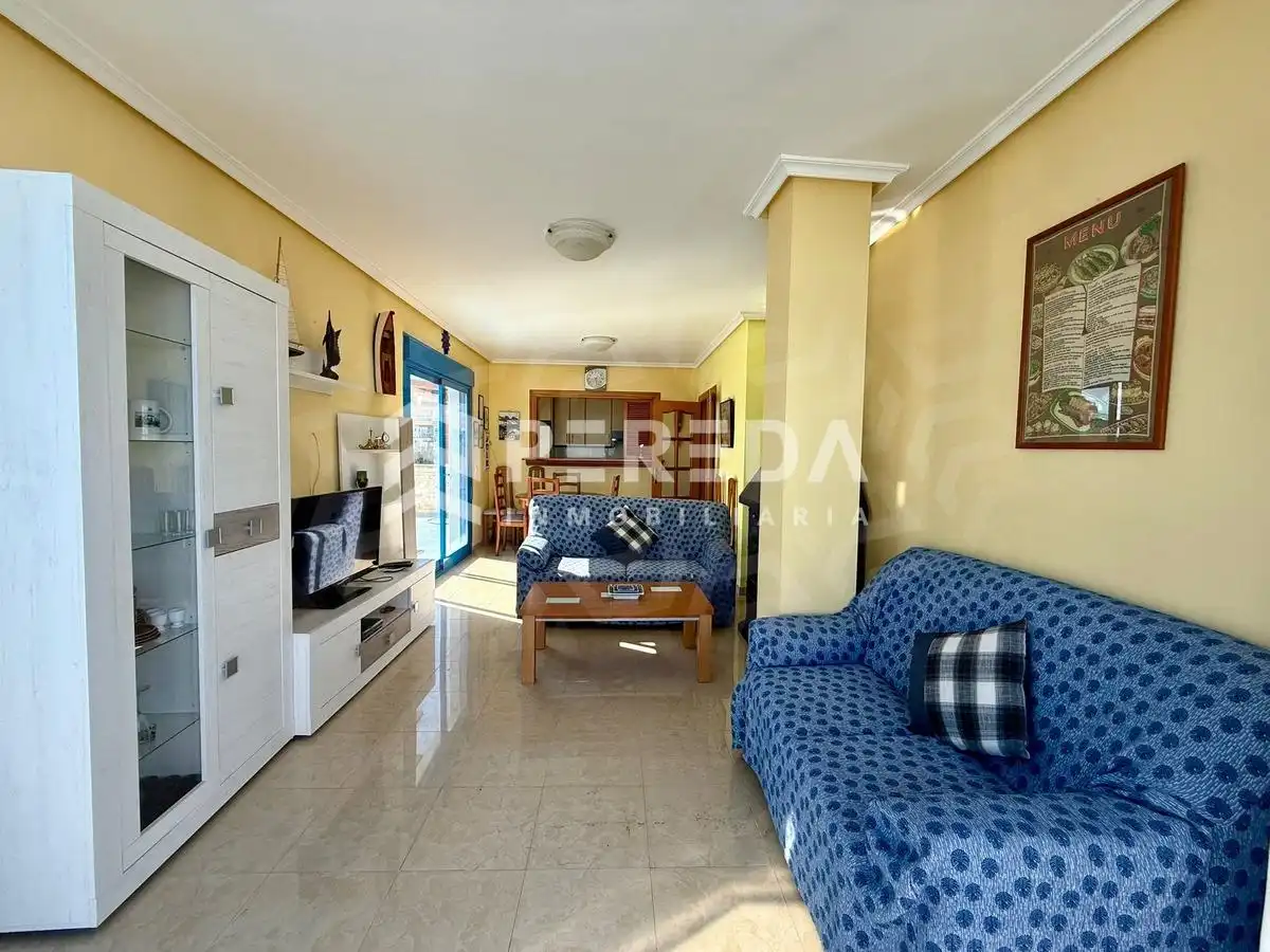 Sala de estar de Ático en venta en Roquetas de Mar con Terraza