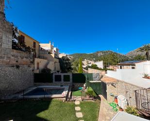 Außenansicht von Einfamilien-Reihenhaus miete in Pollença mit Klimaanlage, Schwimmbad und Möbliert