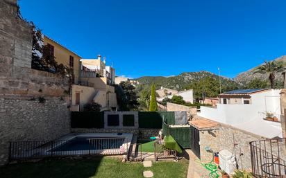 Exterior view of Single-family semi-detached to rent in Pollença  with Air Conditioner and Swimming Pool