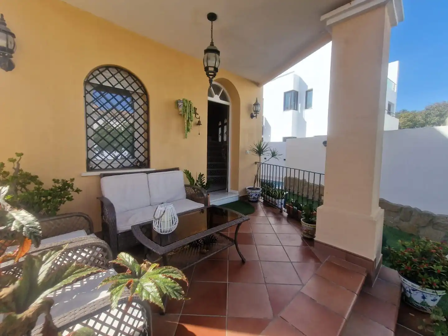 Terrassa de Casa o xalet en venda en San Fernando amb Aire condicionat, Calefacció i Jardí privat