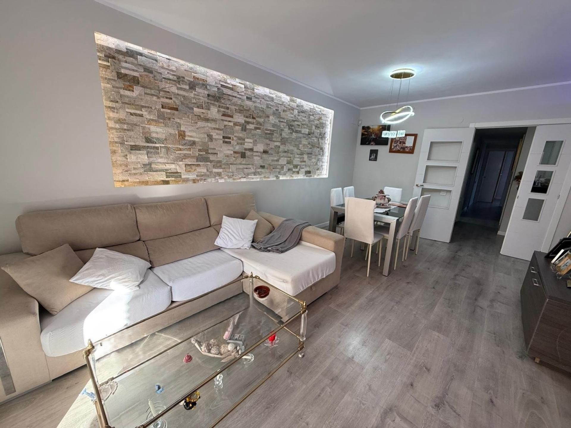 Living room of Flat for sale in Malgrat de Mar  with Air Conditioner, Heating and Terrace