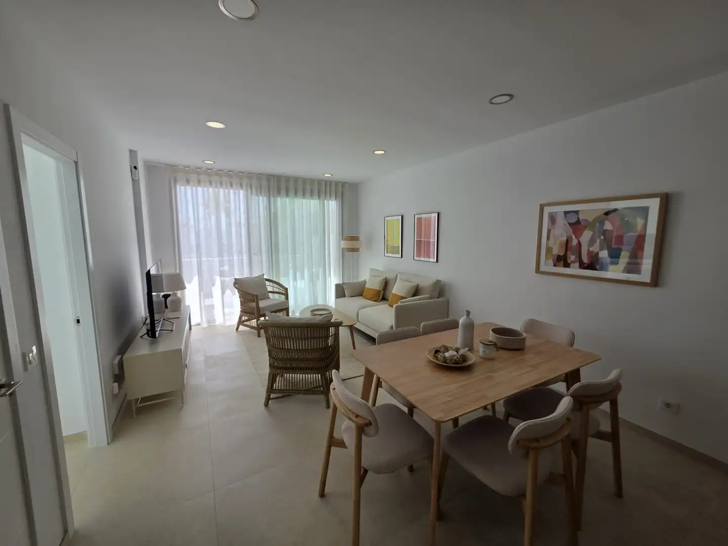 Living room of Houses for rent in Nerja  with Air Conditioner, Heating and Private garden