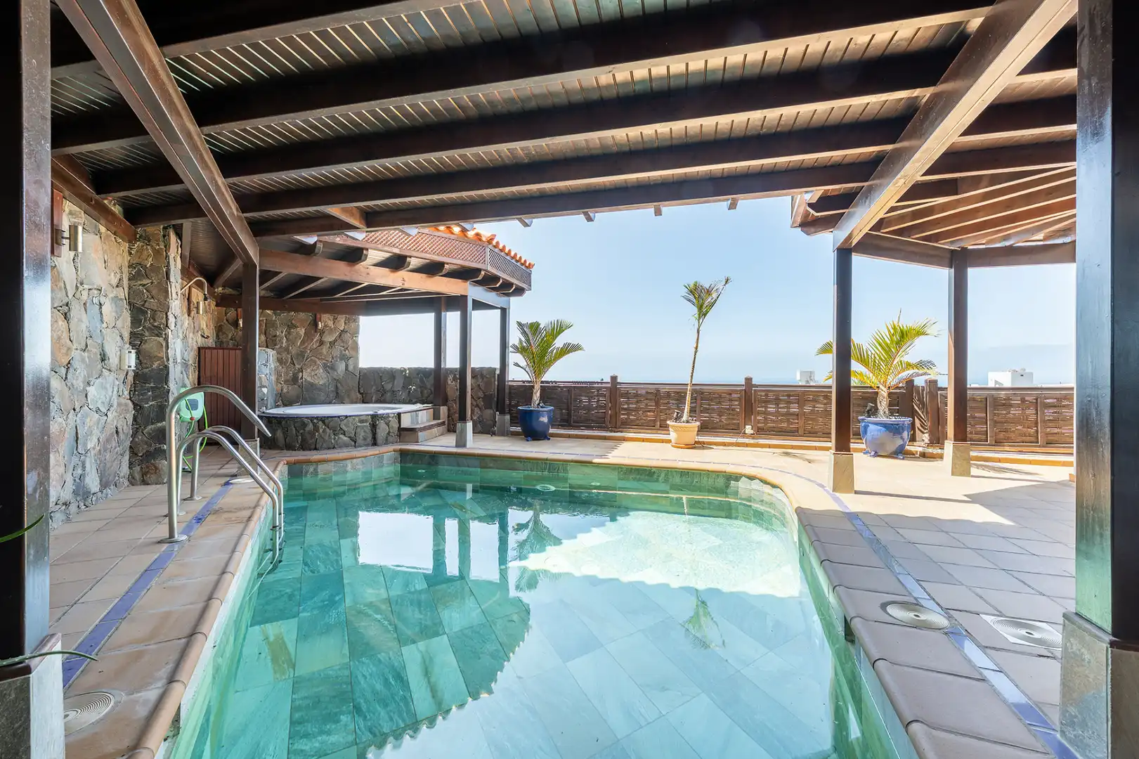 Piscina de Casa o chalet en venta en San Bartolomé de Tirajana con Aire acondicionado, Jardín privado y Terraza