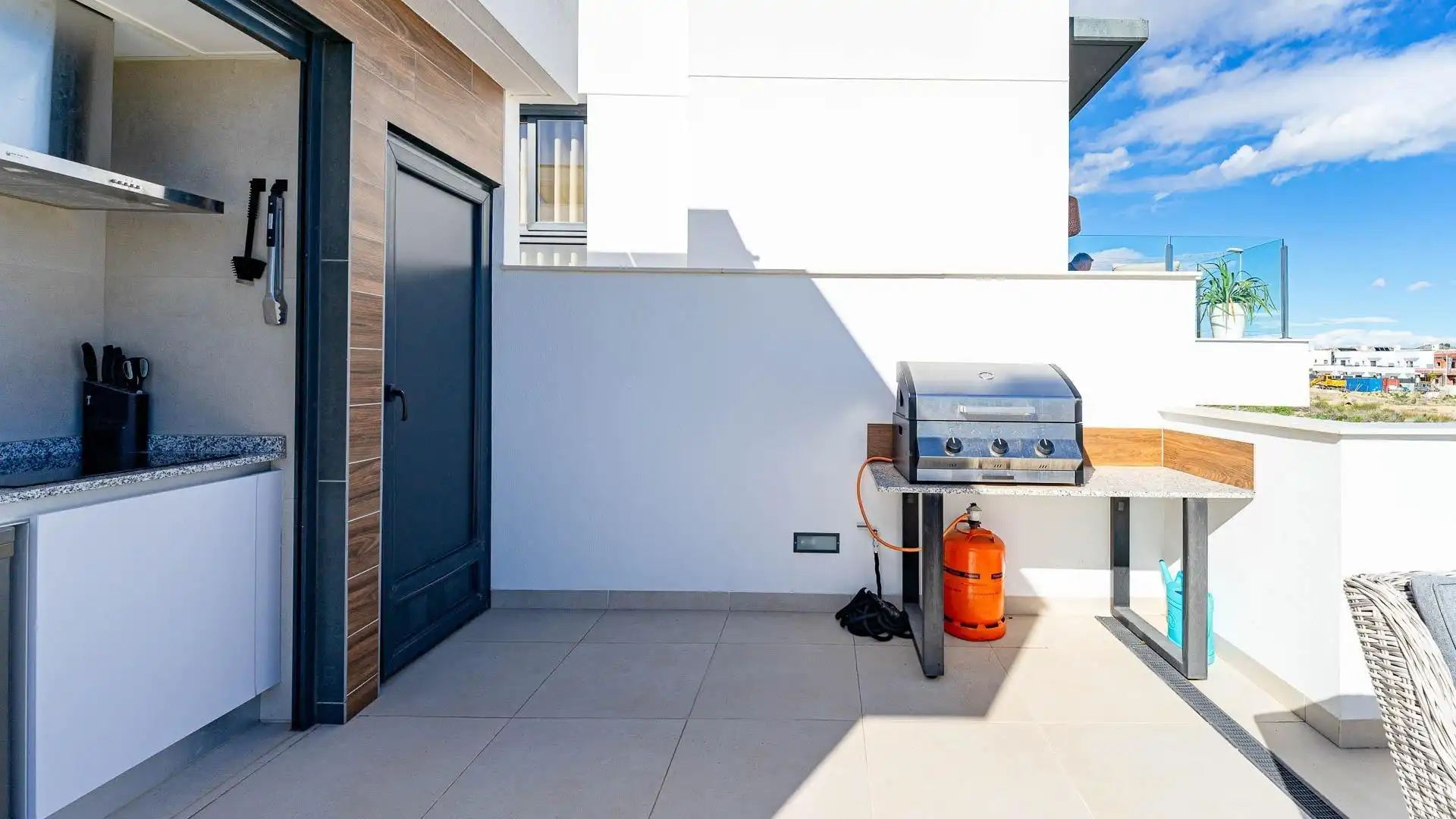Terrassa de Casa o xalet en venda en Orihuela amb Aire condicionat, Jardí privat i Terrassa