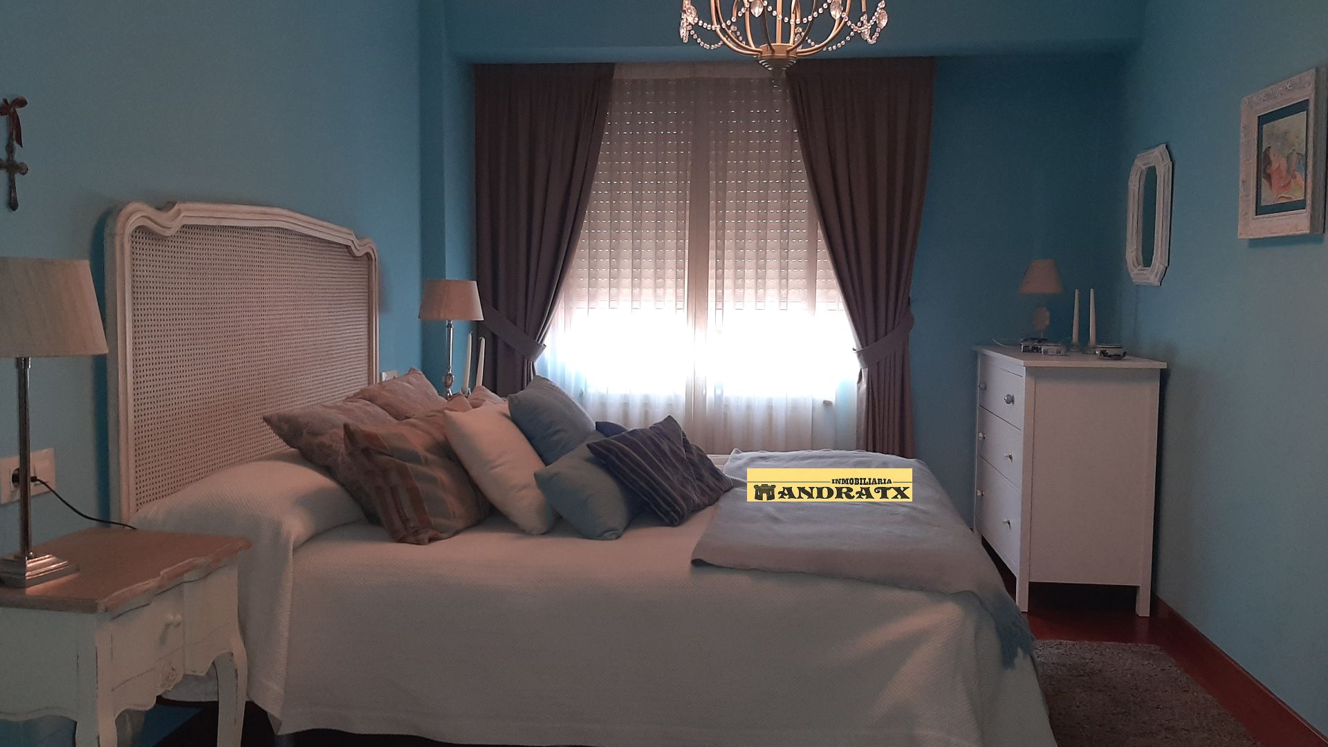 Bedroom of Flat for sale in Ferrol  with Heating and Furnished