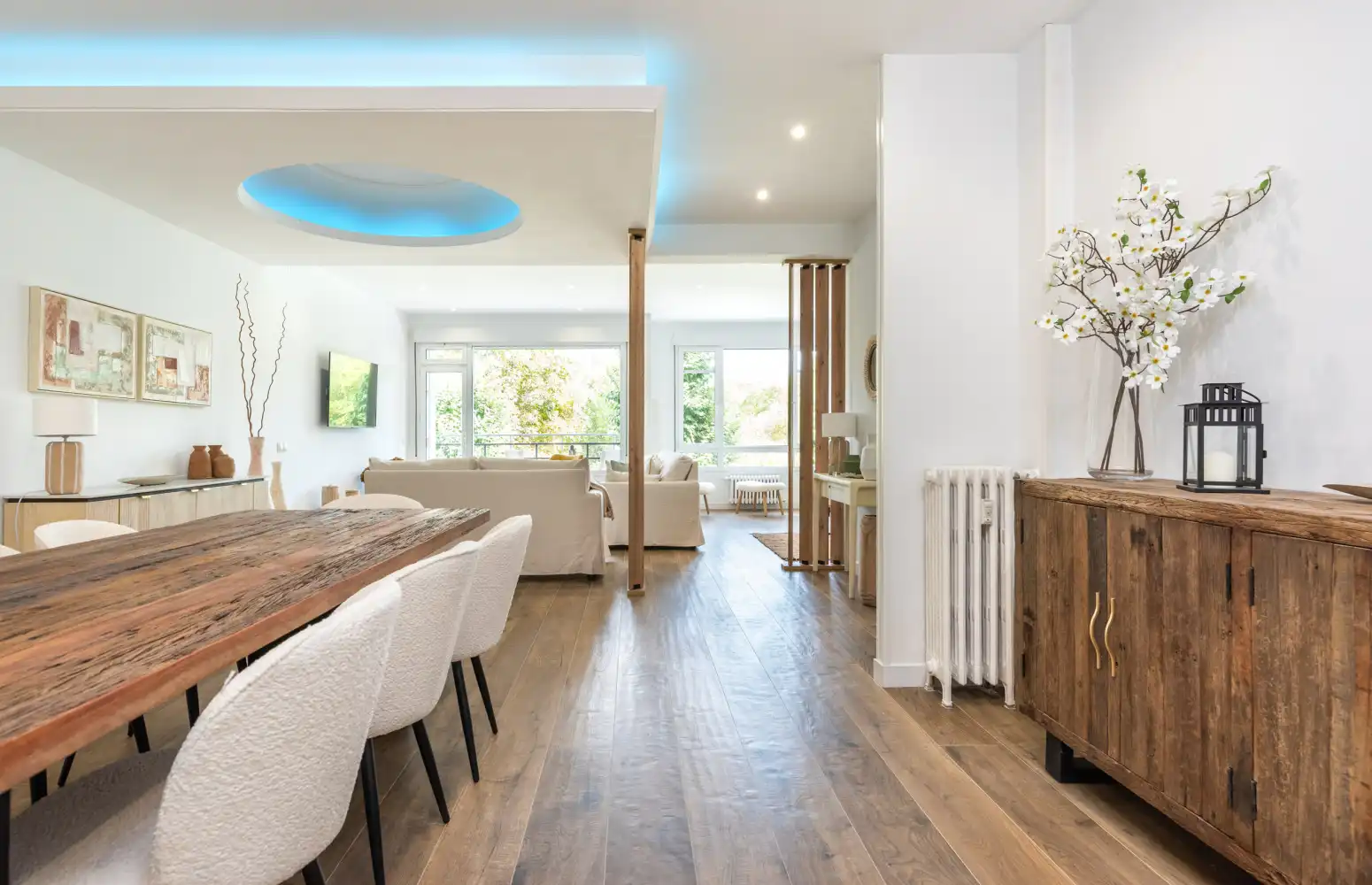 Dining room of Flat for rent in Oviedo   with Heating and Terrace