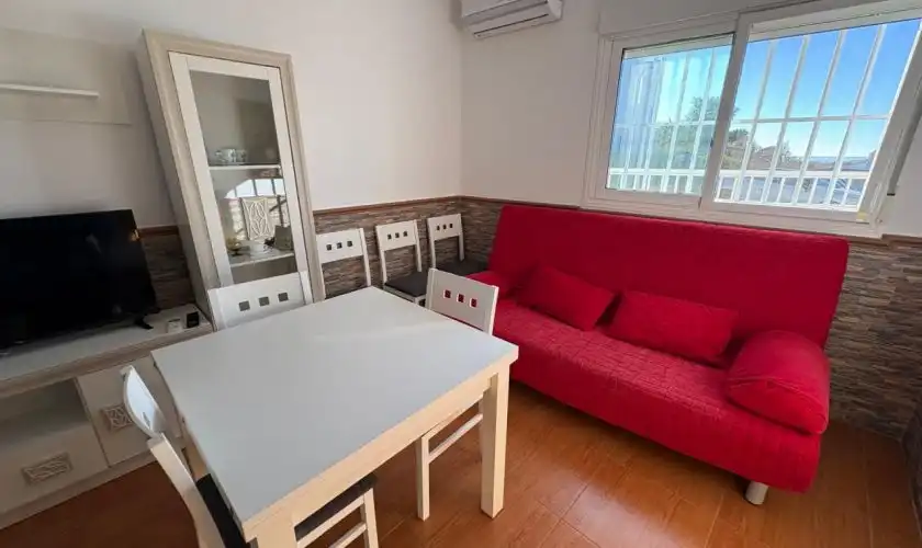 Sala de estar de Casa o chalet en venta en Níjar con Aire acondicionado, Terraza y Amueblado