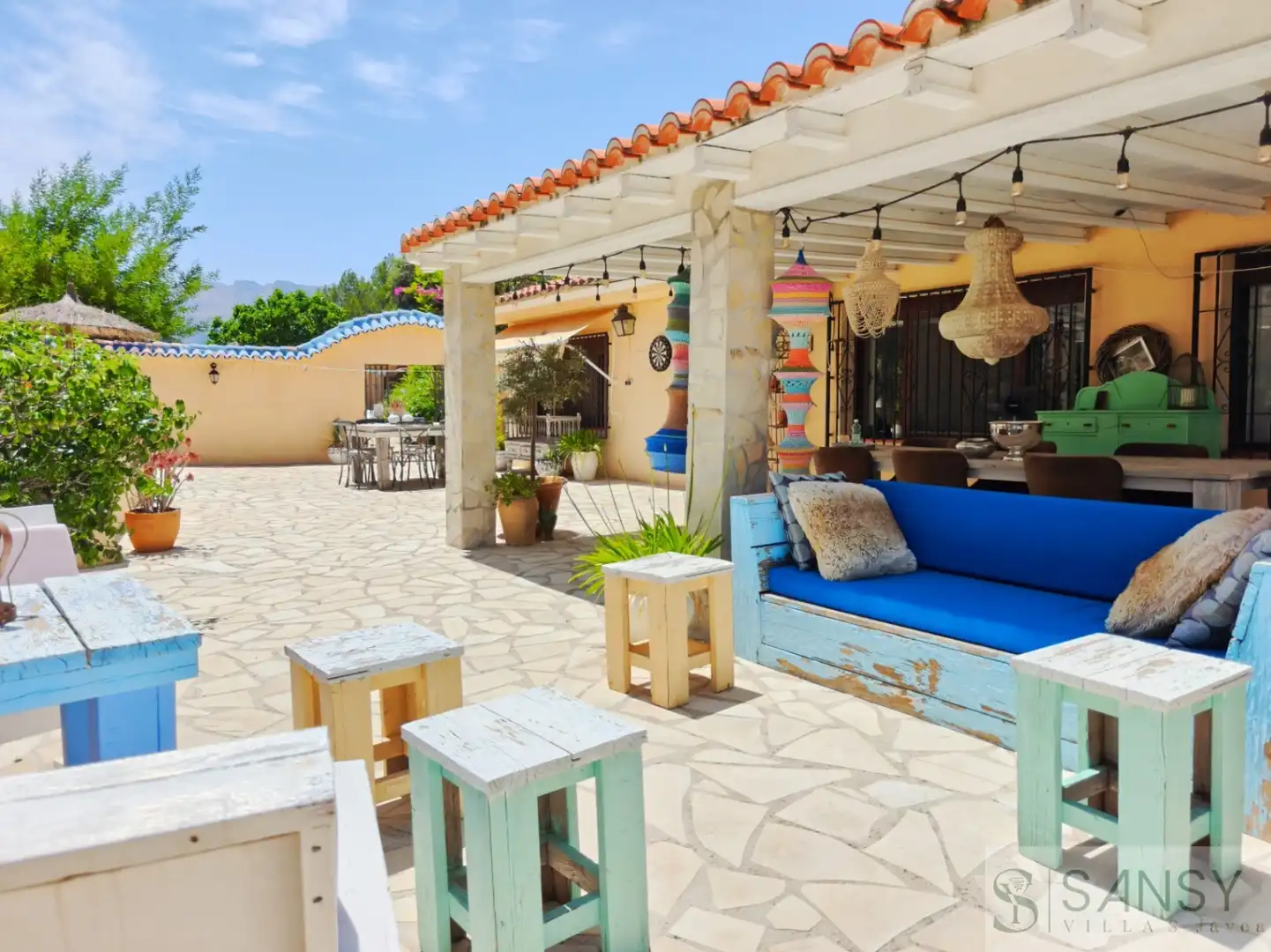 Terrasse von Haus oder Chalet zum Verkauf in Castell de Castells mit Klimaanlage, Terrasse und Abstellraum