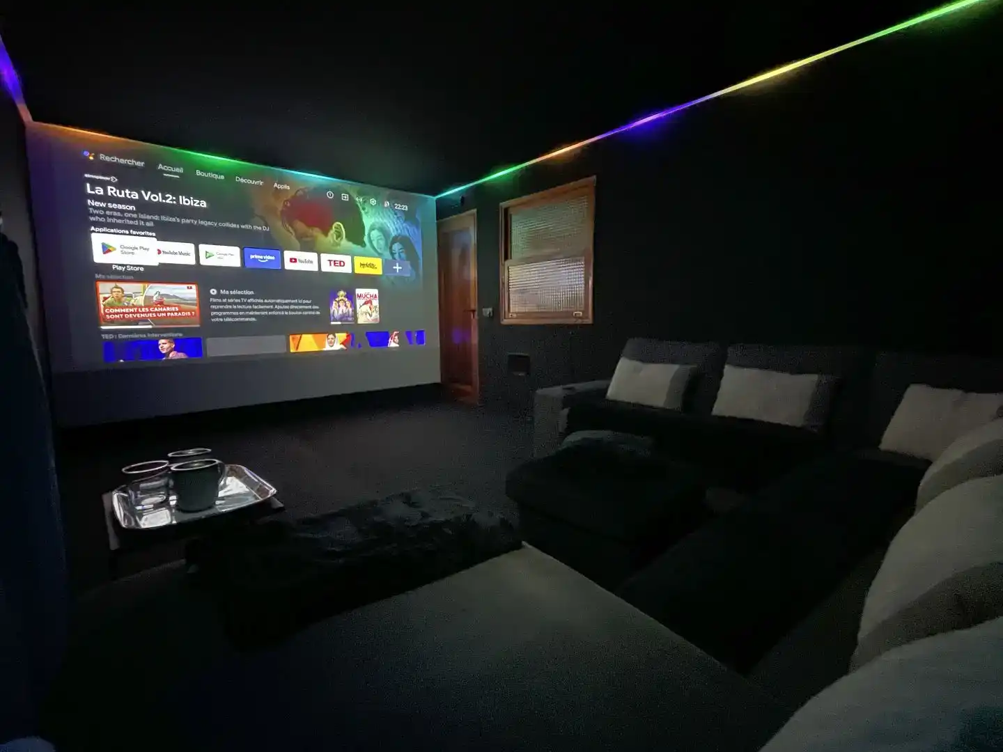 Living room of Houses for sale in La Guancha  with Private garden, Parquet flooring and Furnished