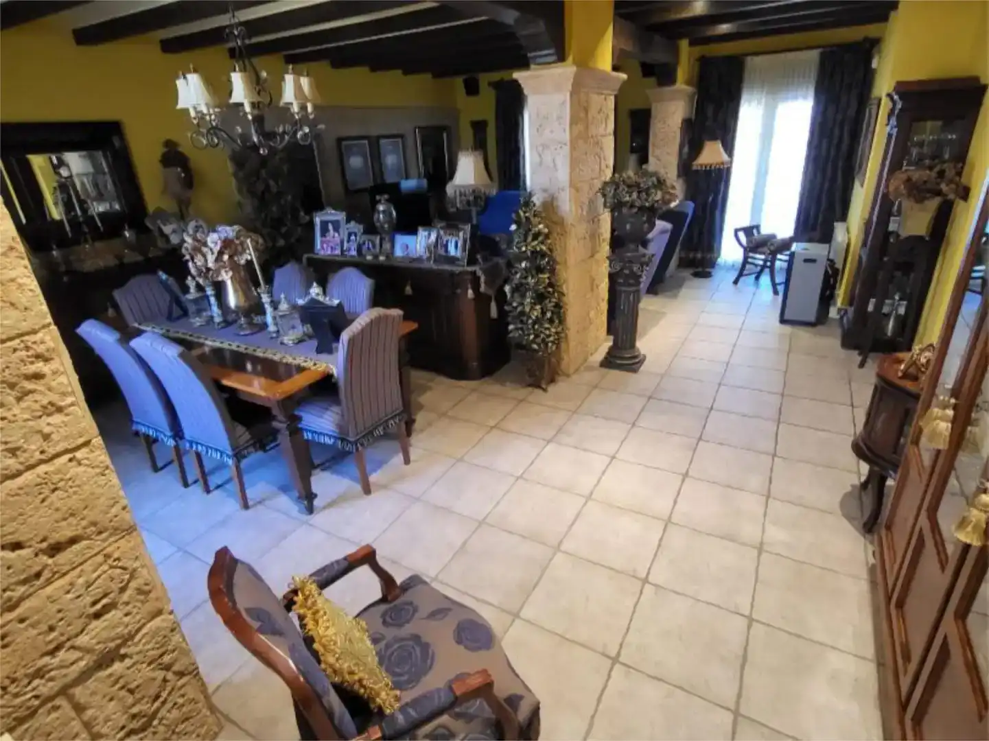 Comedor de Finca rústica en venta en Bigastro con Aire acondicionado, Jardín privado y Piscina