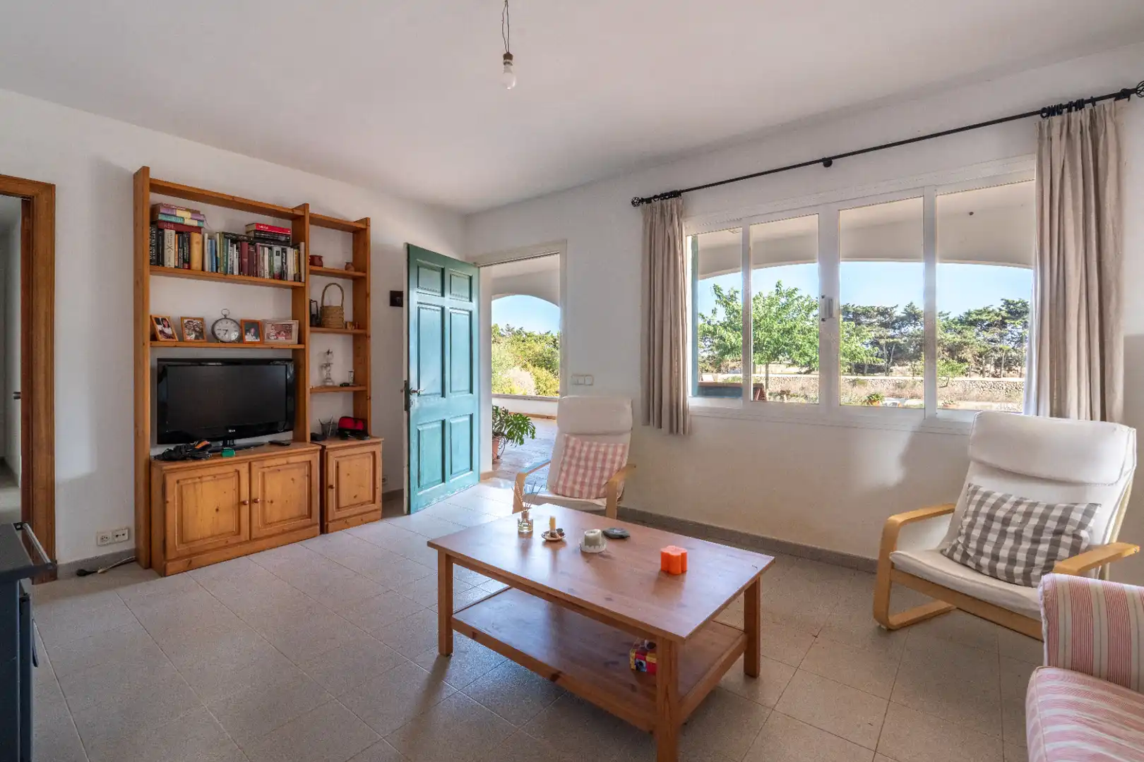 Sala de estar de Finca rústica en venta en Maó - Mahón