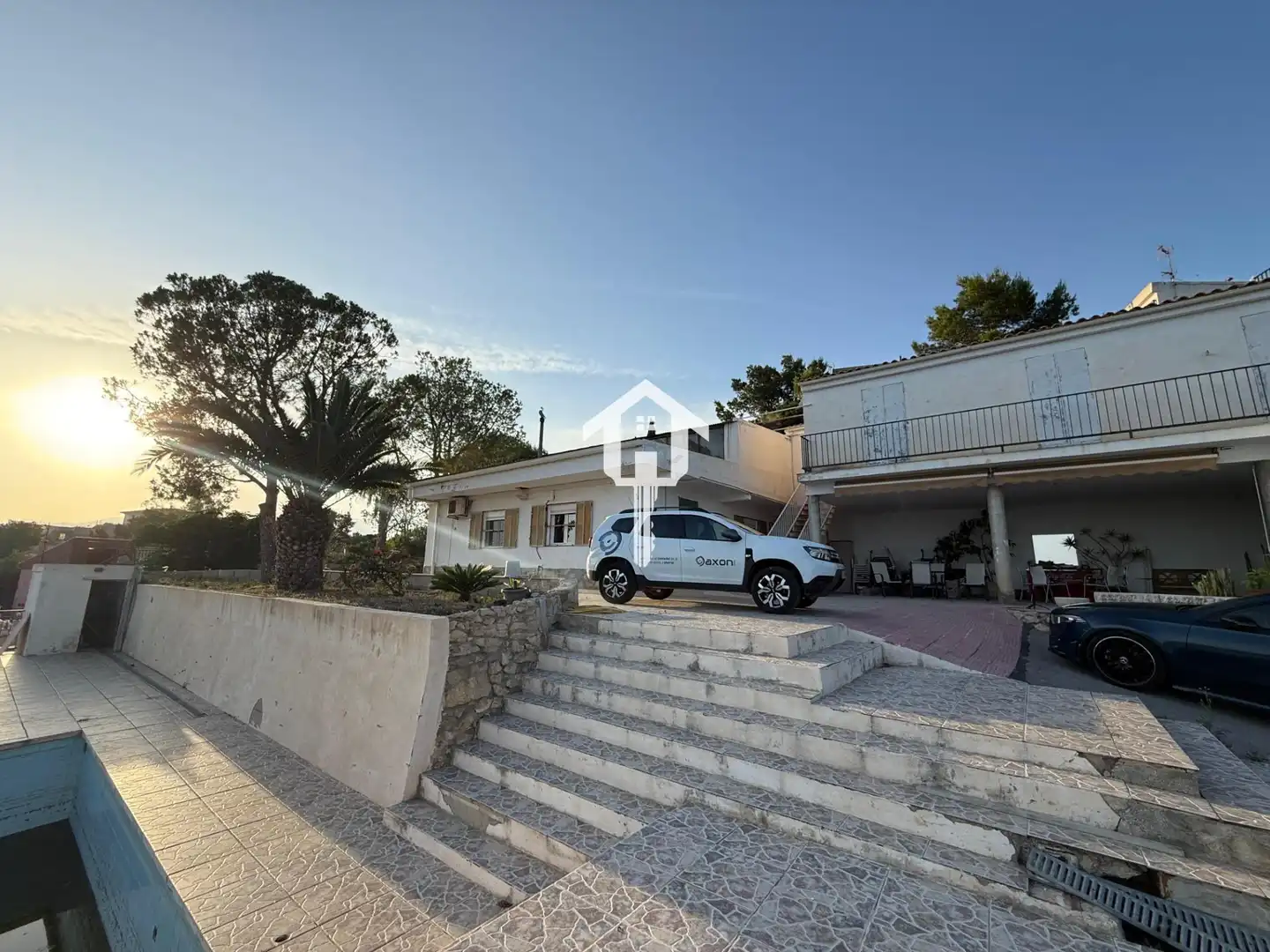 Exterior view of Houses for sale in San Vicente del Raspeig / Sant Vicent del Raspeig  with Air Conditioner, Private garden and Terrace