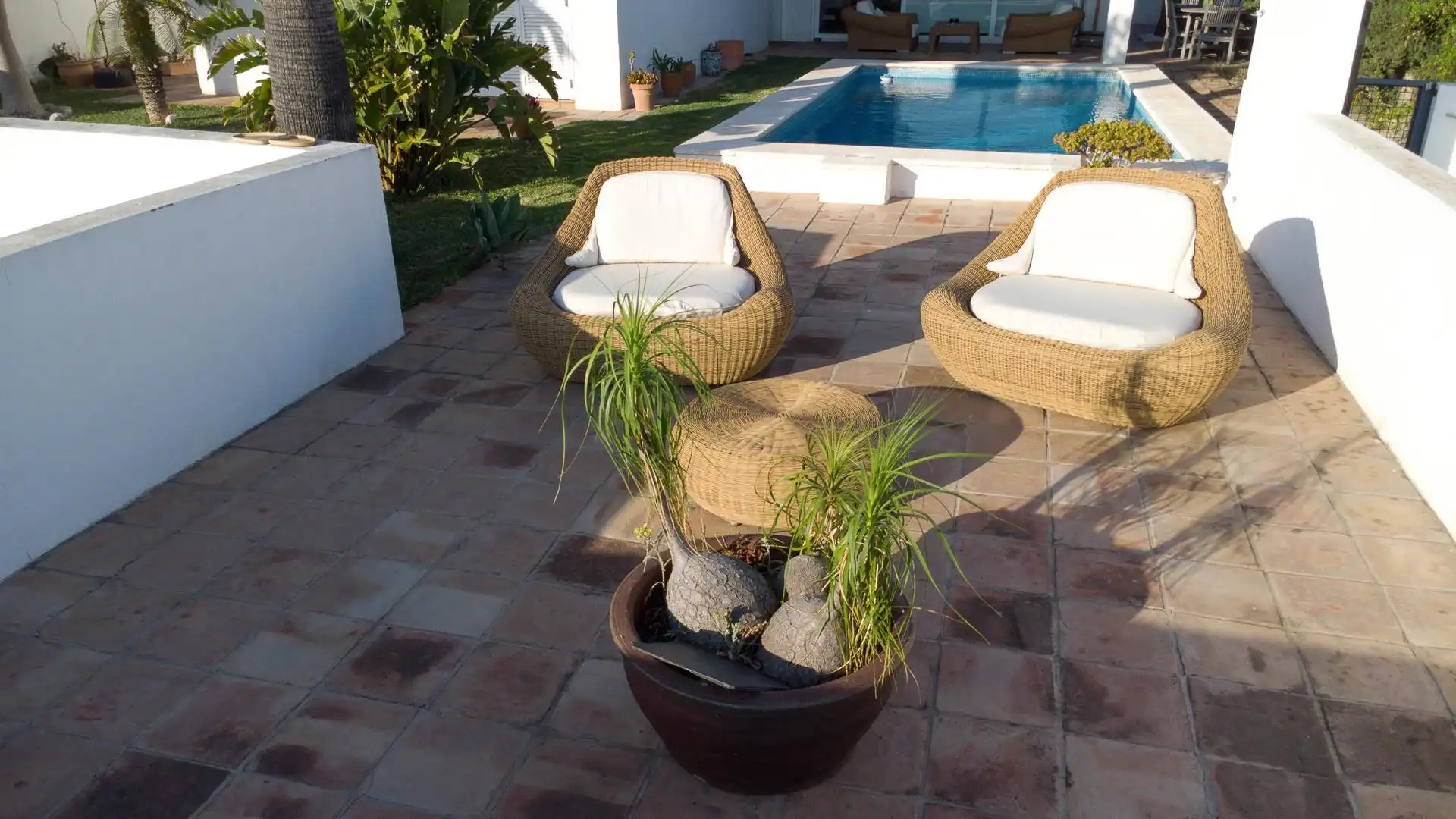 Terrassa de Casa o xalet en venda en Rincón de la Victoria amb Aire condicionat, Jardí privat i Terrassa