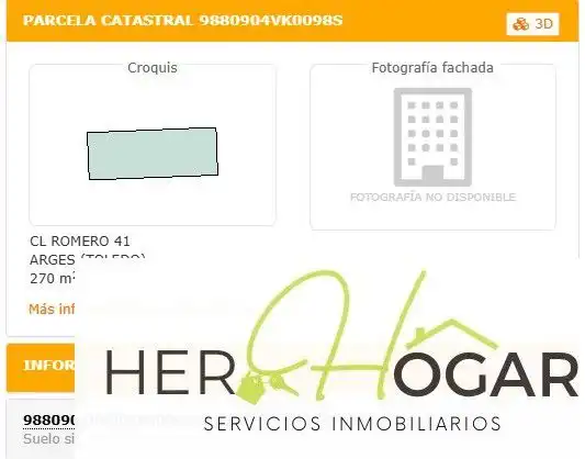 Terreny residencial en venda a Argés, imagen 4