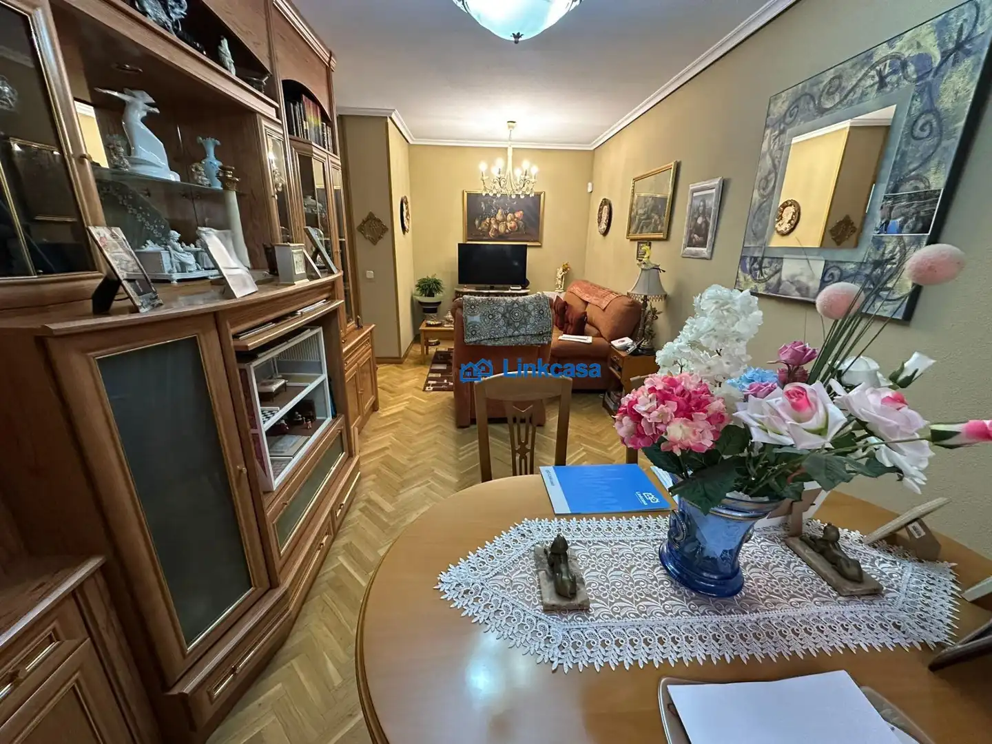 Sala de estar de Piso en venta en Madrid con Aire acondicionado, Calefacción y Parquet