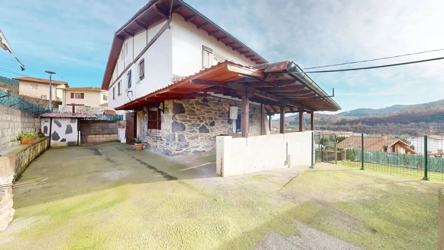 Exterior view of Houses for sale in Zalla   with Heating, Parquet flooring and Terrace