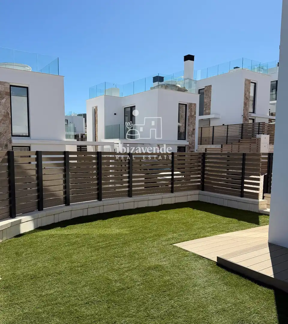Terrassa de Casa o xalet de lloguer en Sant Josep de sa Talaia amb Aire condicionat, Piscina i Moblat
