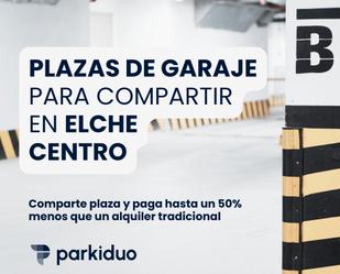 Aparcament de Garatge de lloguer en Elche / Elx