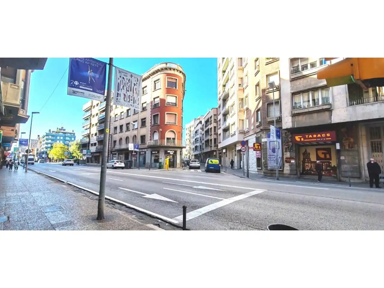 Vista exterior de Piso en venta en Girona con Aire acondicionado, Calefacción y Parquet