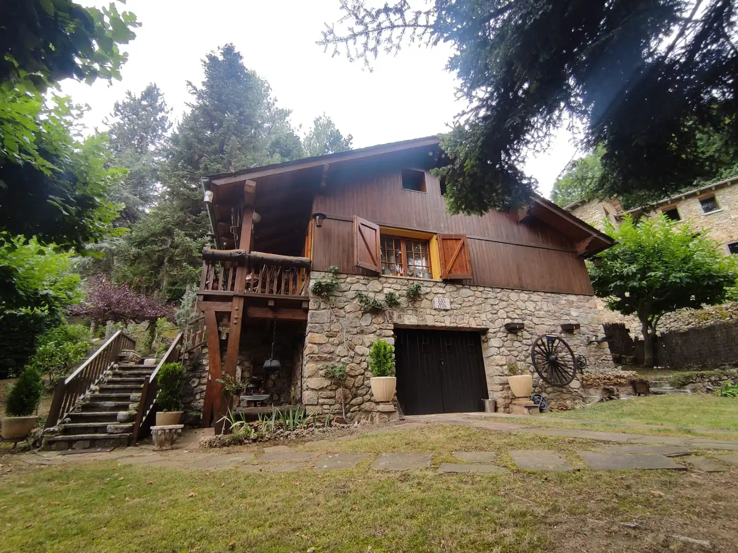 Exterior view of Country homes for sale in Ribes de Freser  with Heating, Private garden and Parquet flooring