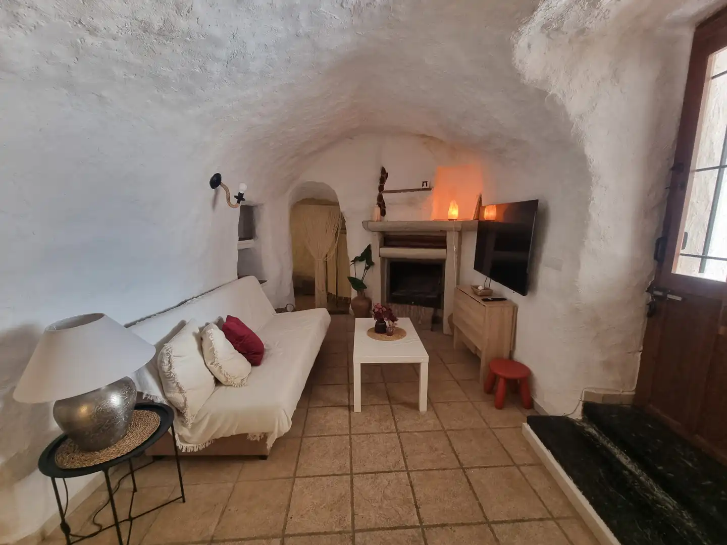 Living room of Country homes for sale in Terque  with Terrace, Furnished and Microwave