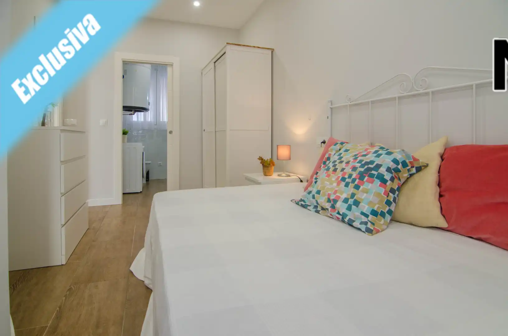 Bedroom of Flat for sale in Colindres  with Furnished