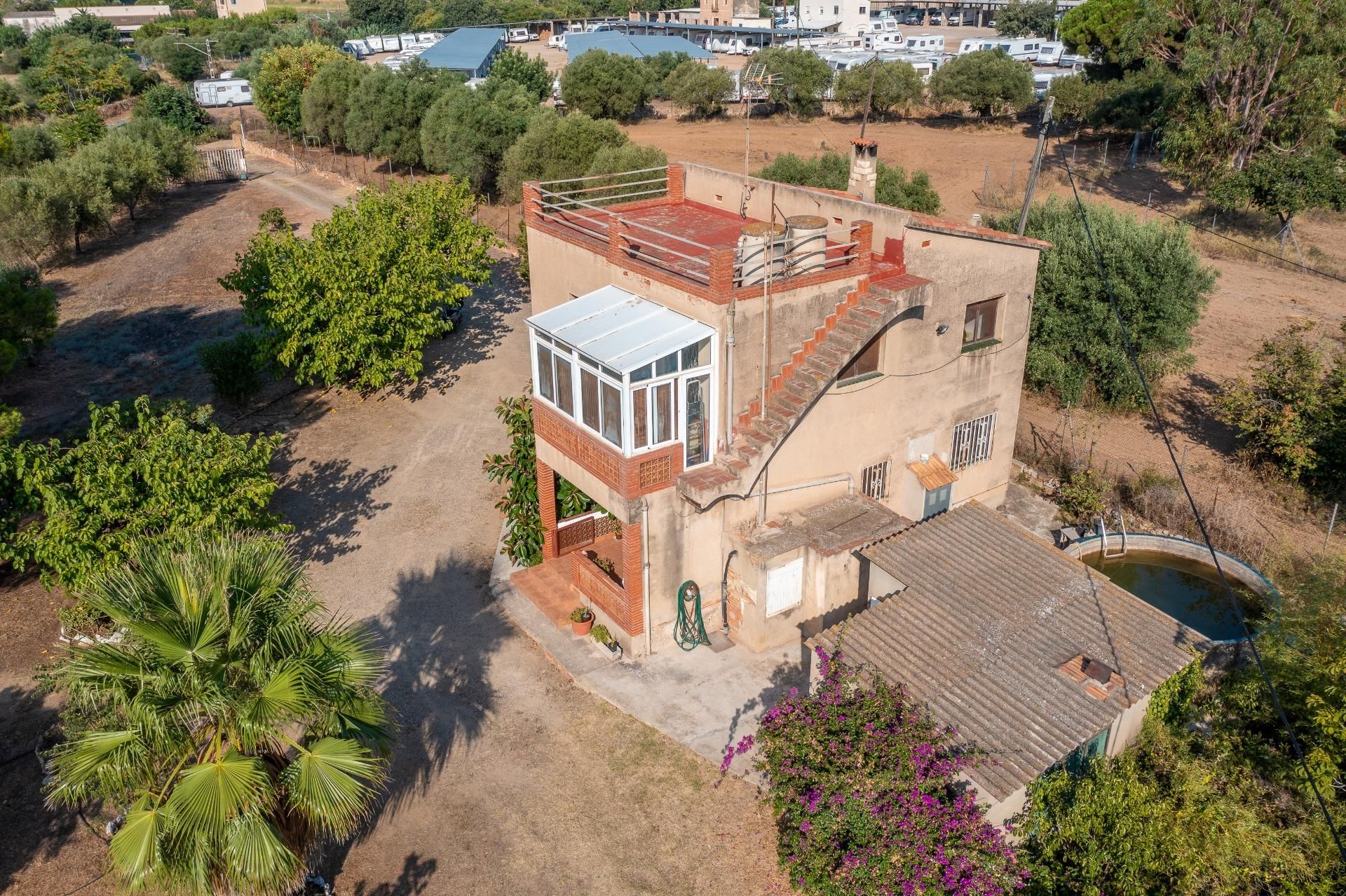 Vista exterior de Finca rústica en venta en Reus con Calefacción, Jardín privado y Terraza