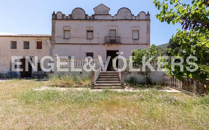 Vista exterior de Finca rústica en venda en Montesa amb Jardí privat, Terrassa i Piscina