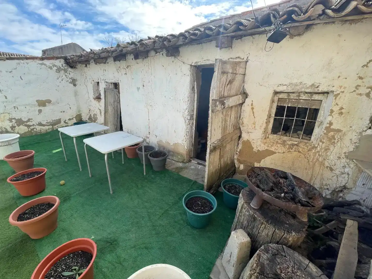 Terraza de Casa o chalet en venta en Villalba de la Loma, Valladolid