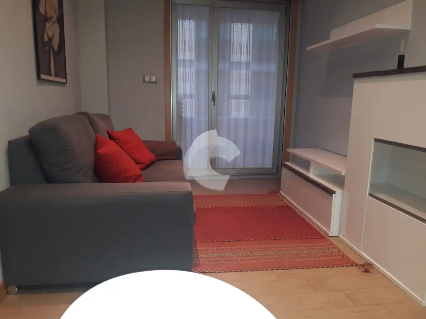 Sala d'estar de Apartament de lloguer en Ourense Capital  amb Calefacció, Traster i Moblat