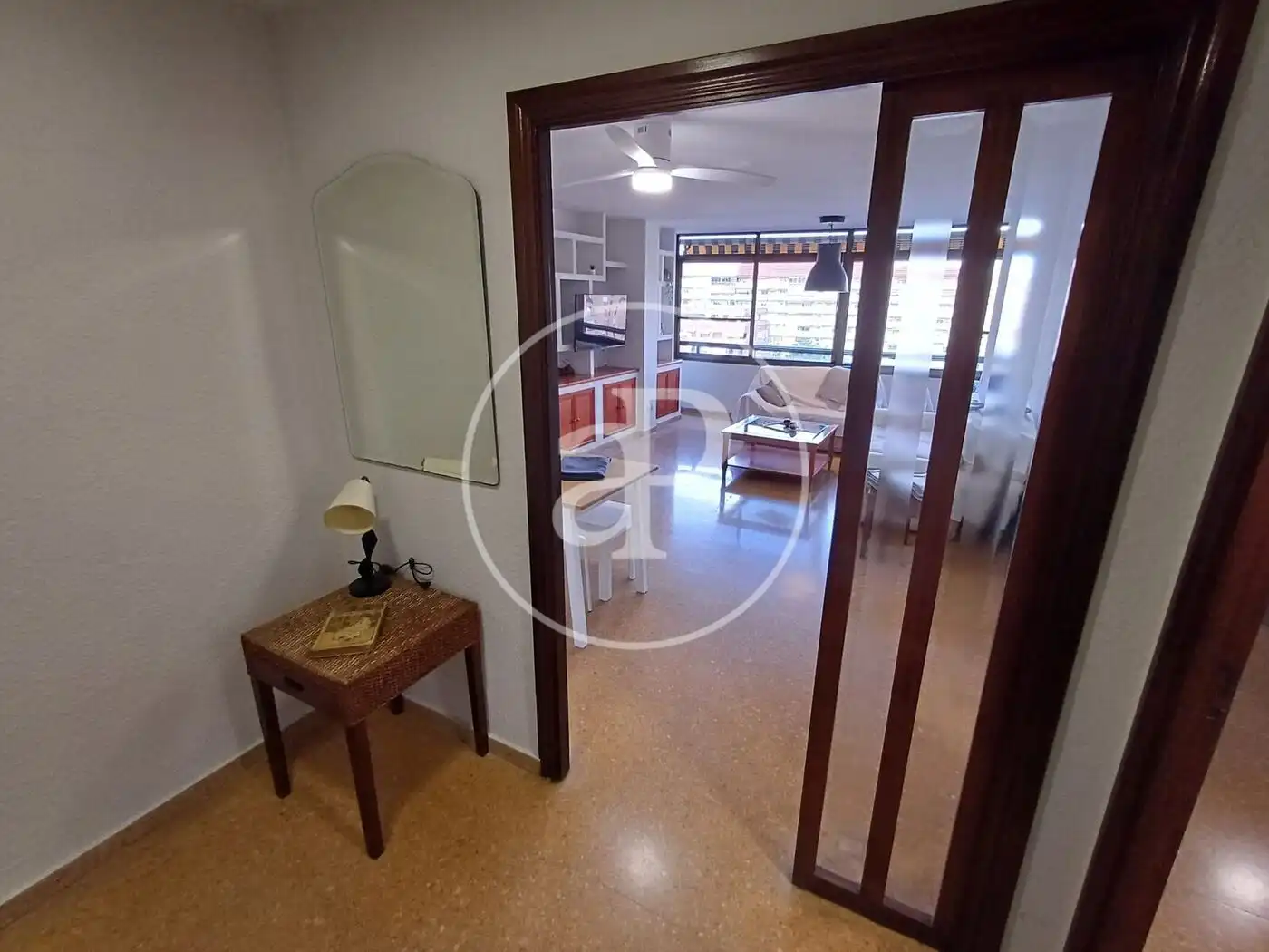 Sala de estar de Piso de alquiler en Valencia con Aire acondicionado y Amueblado