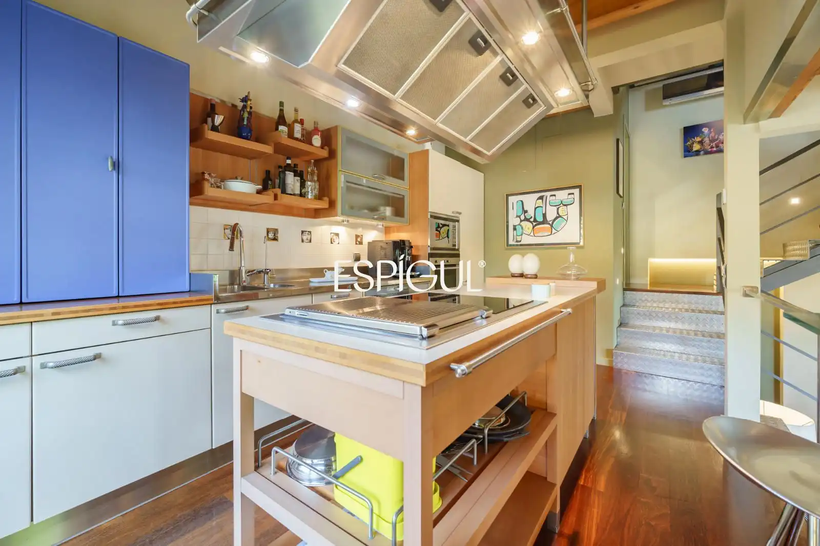 Cocina de Casa o chalet en venta en Molins de Rei con Aire acondicionado, Calefacción y Jardín privado