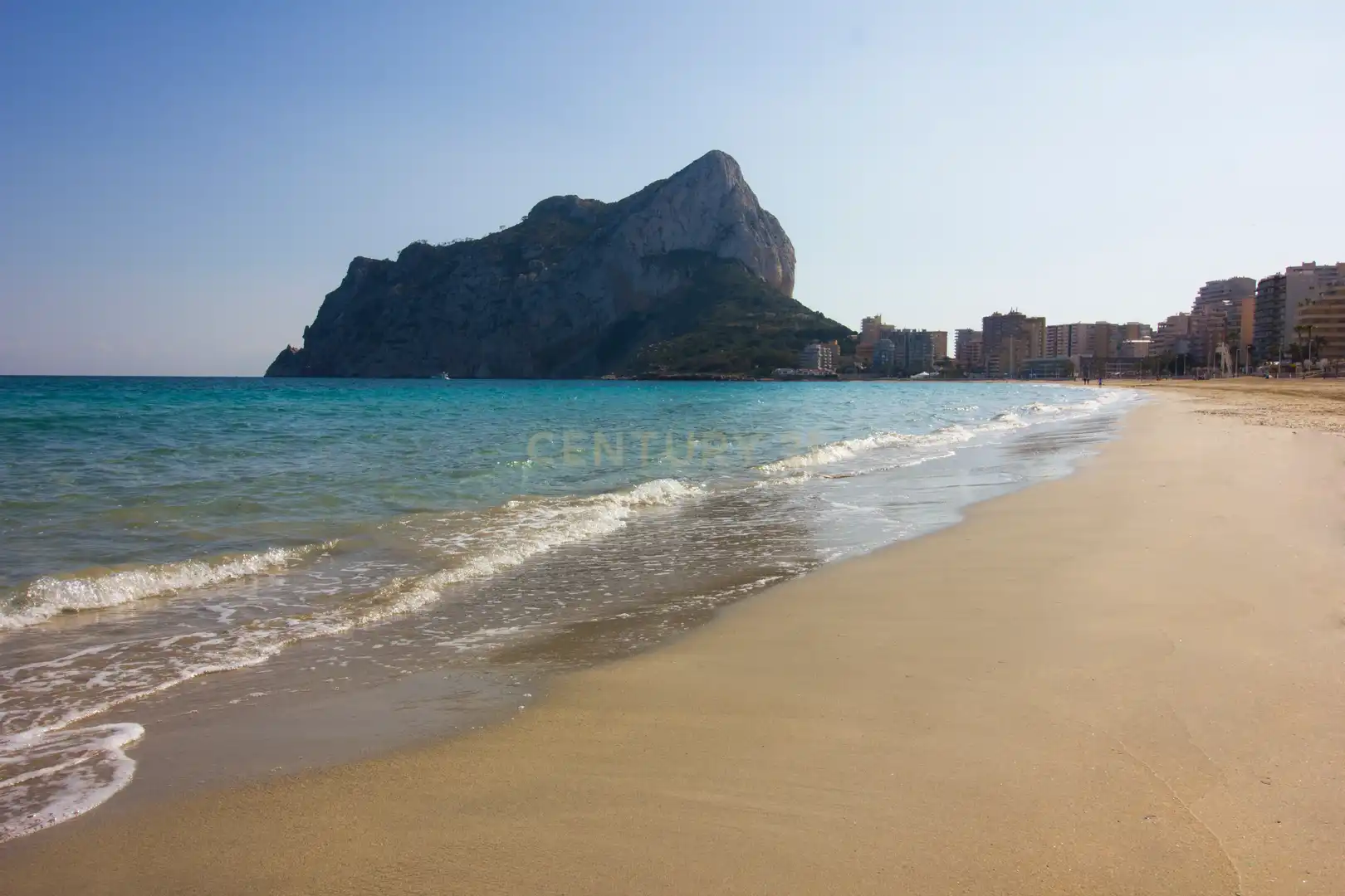 Vista exterior de Apartament de lloguer en Calpe / Calp amb Aire condicionat, Rentadora i Microones