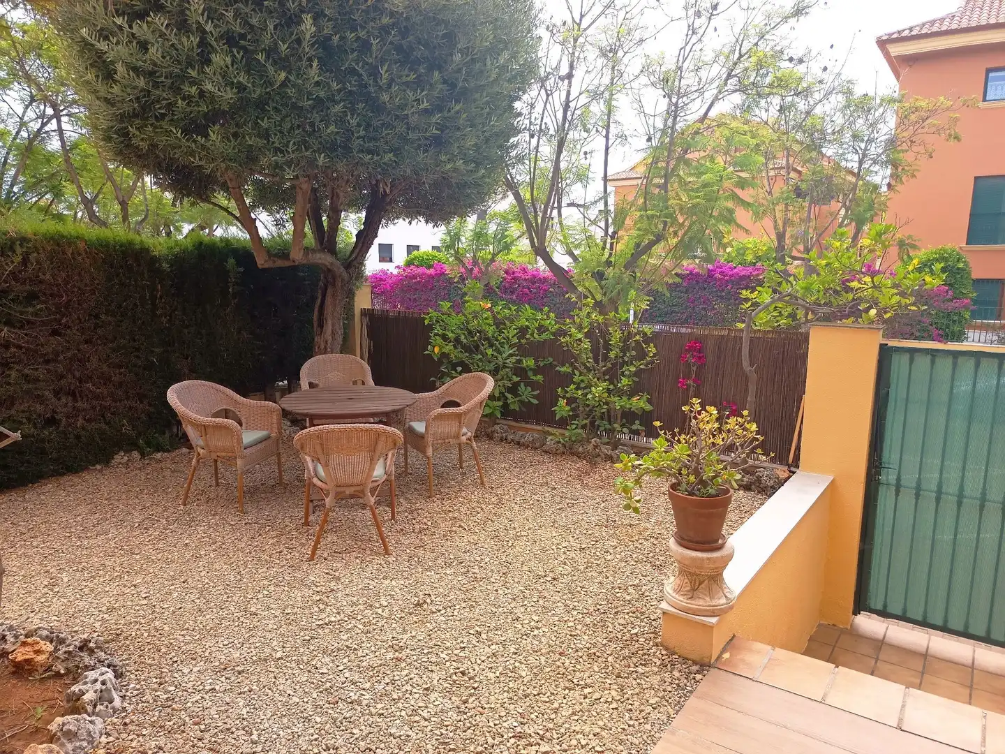 Terraza de Apartamento de alquiler en Jávea / Xàbia con Aire acondicionado, Calefacción y Jardín privado