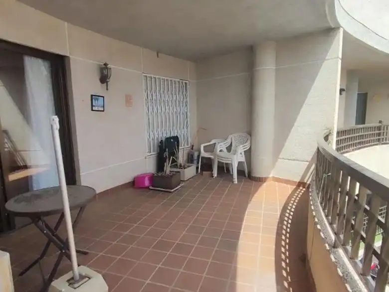 Terrasse von Dachboden zum Verkauf in Cullera mit Klimaanlage, Terrasse und Möbliert