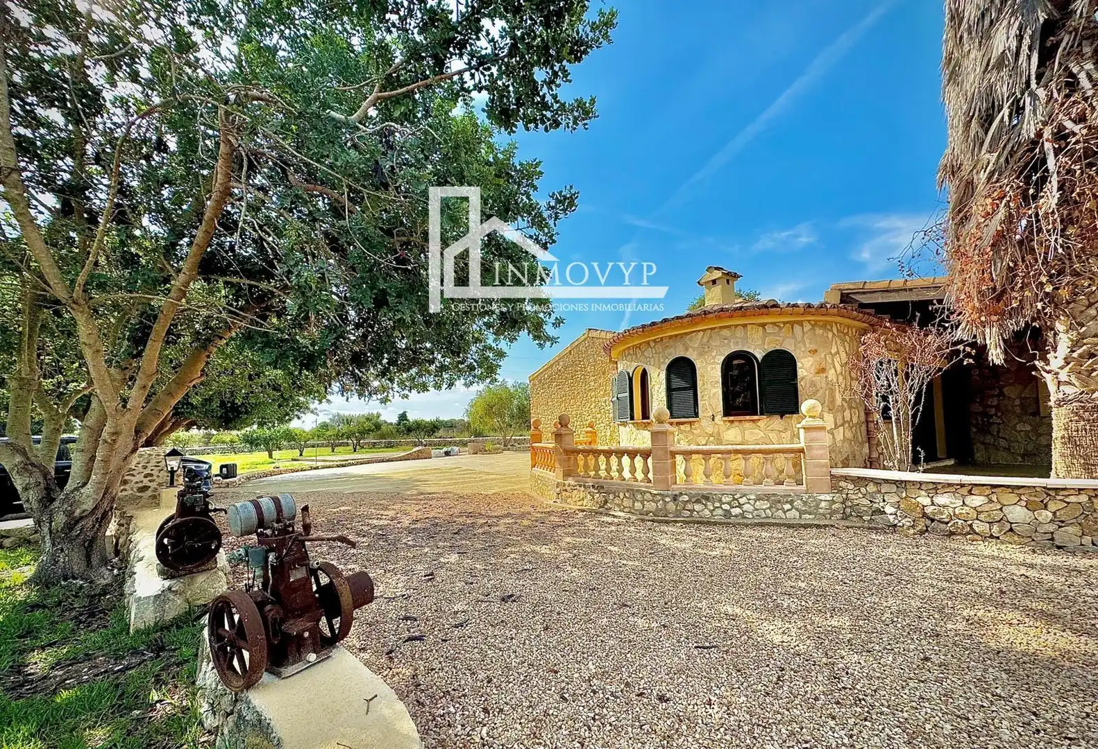 Außenansicht von Country house zum Verkauf in Búger mit Klimaanlage, Privatgarten und Terrasse