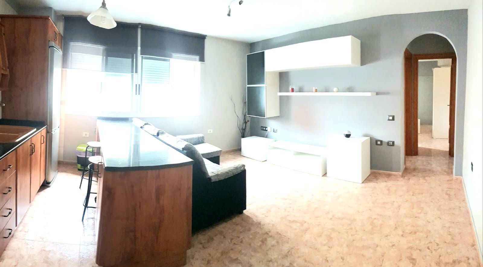 Sala d'estar de Apartament de lloguer en  Santa Cruz de Tenerife Capital amb Moblat