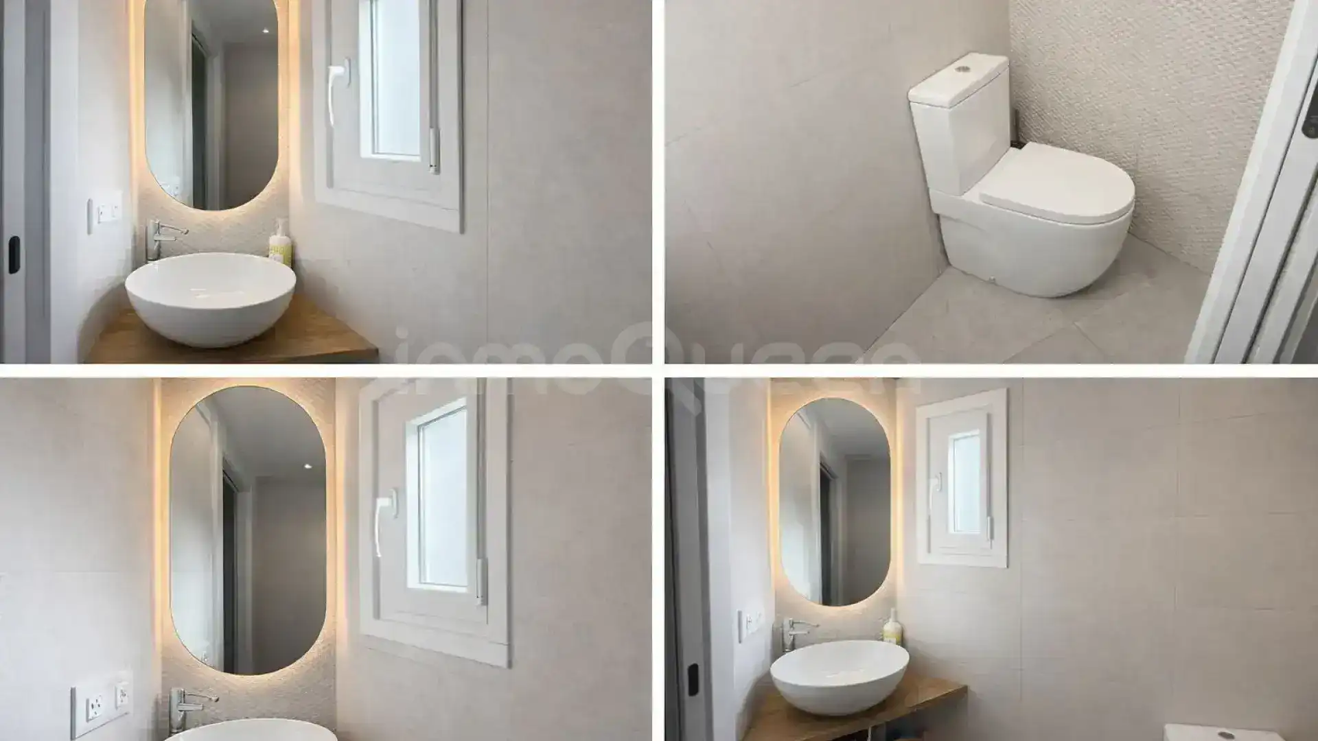 Bathroom of Flat for sale in Zaragoza  with Heating, Terrace and Furnished
