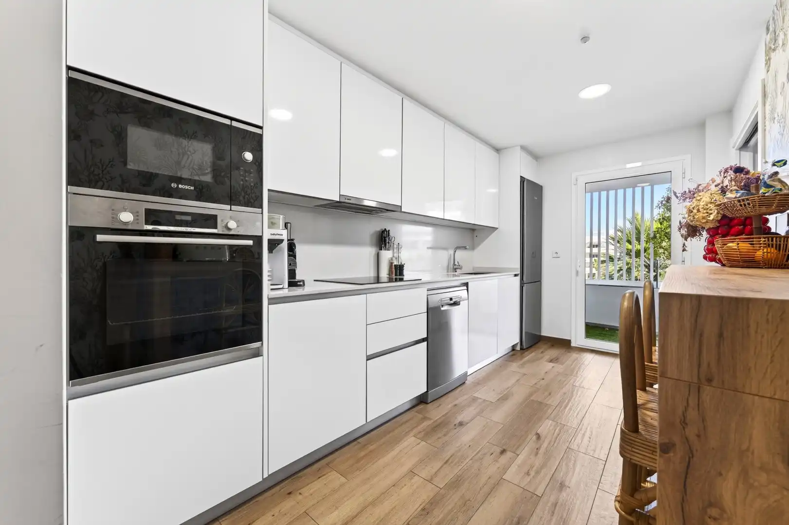 Cocina de Apartamento en venta en Málaga con Aire acondicionado, Terraza y Piscina