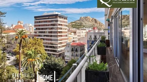 ÁTICO CON VISTAS INCREÍBLES EN EL CENTRO DE ALICANTE